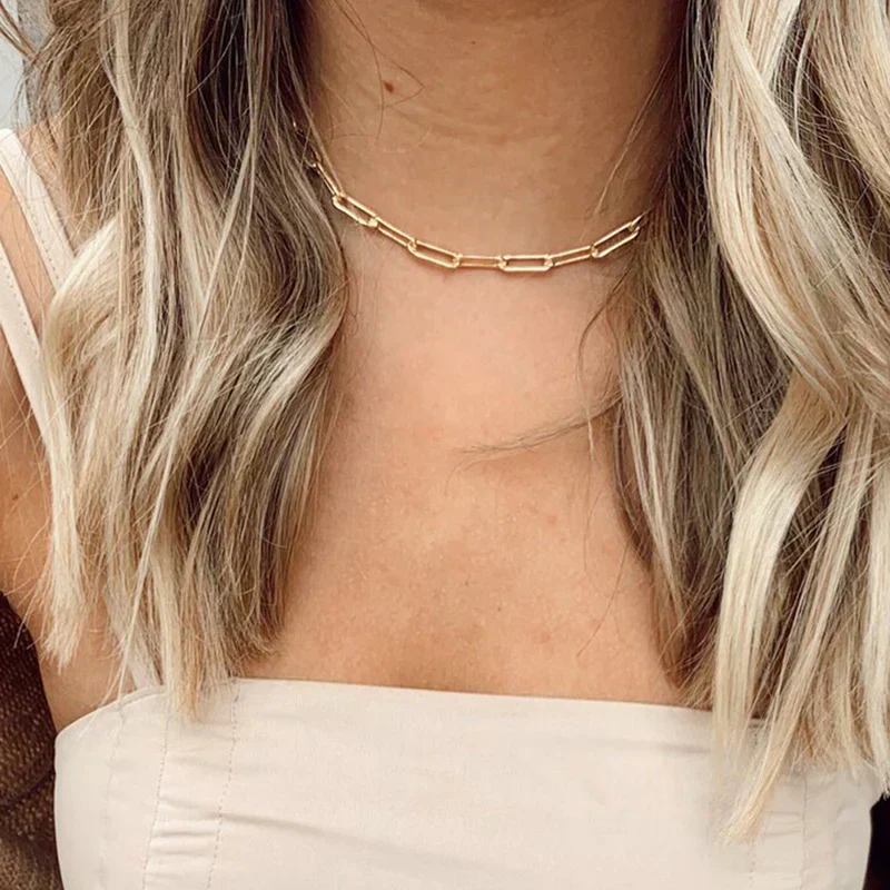 Archen™ | Gold Elegant Chain Necklace - Image 4