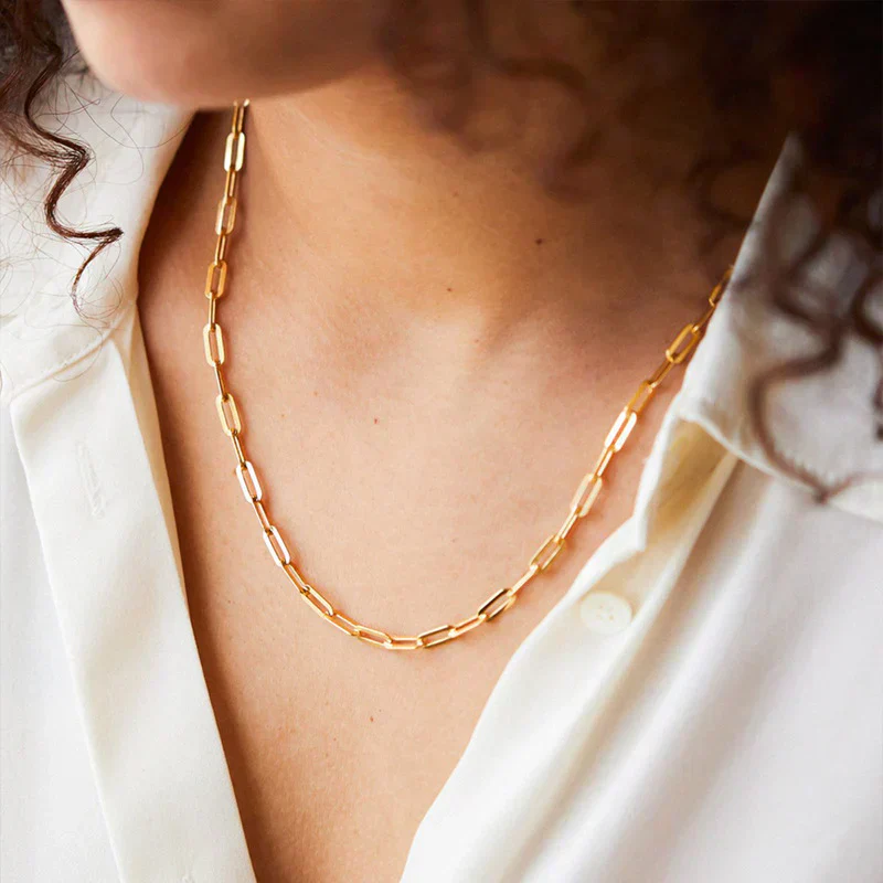Archen™ | Gold Elegant Chain Necklace - Image 5