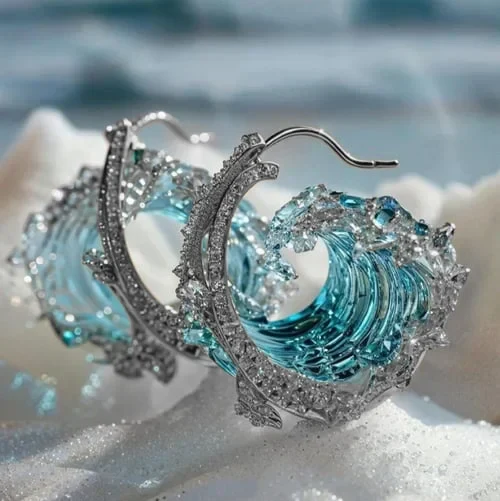 Ocean's Oath Earrings - Image 2