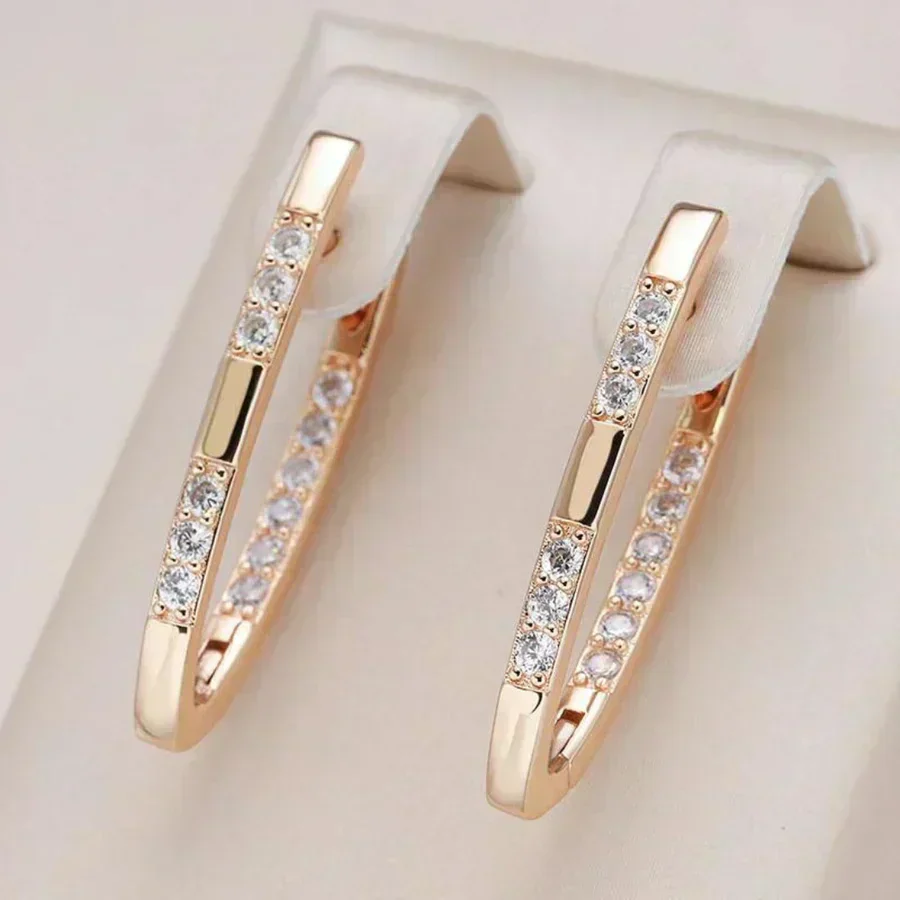 Exquisite Zirconia Earrings - Image 2