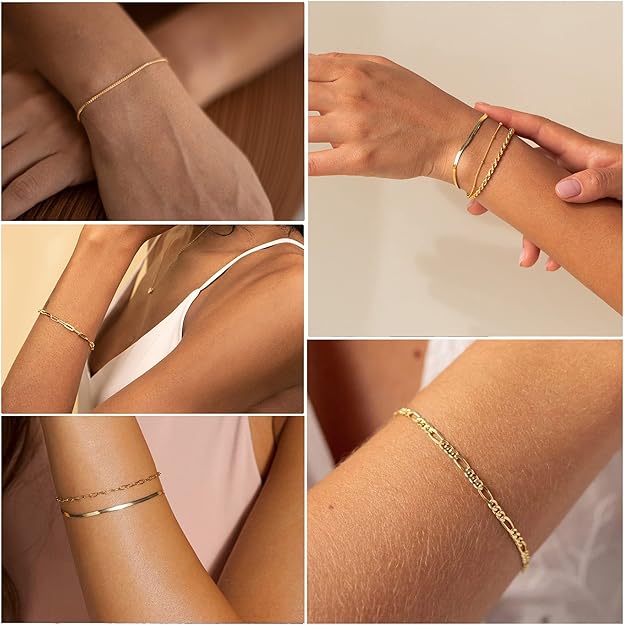 Vernetta™ | Gold Bracelet Set - Image 4