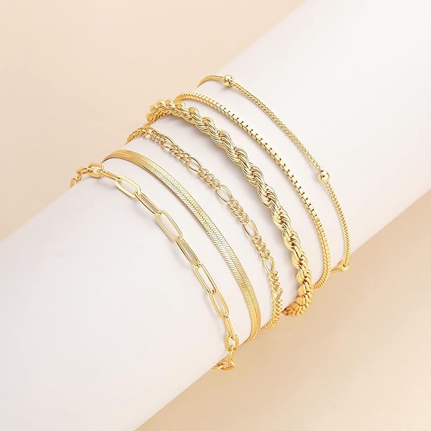Vernetta™ | Gold Bracelet Set - Image 5