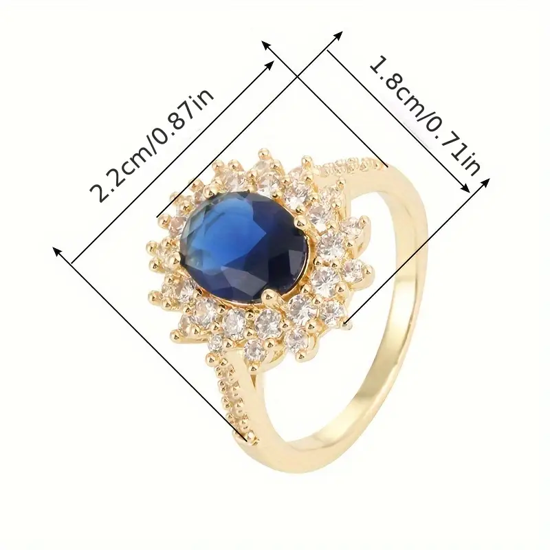 Vionne Saphirae Ring | Gold - Image 5