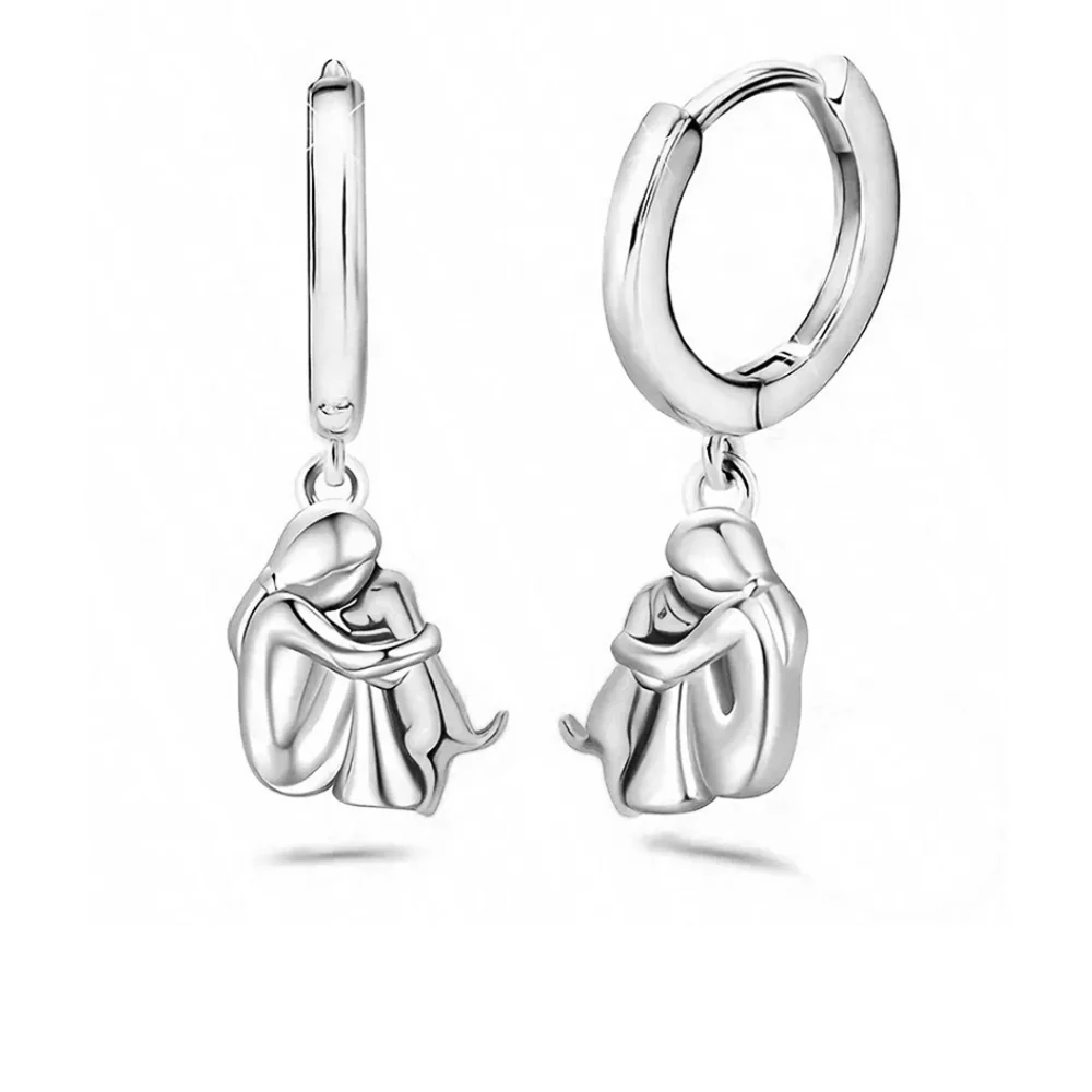 Wynter™ - Hug Pendant with Matching Earrings - Image 6